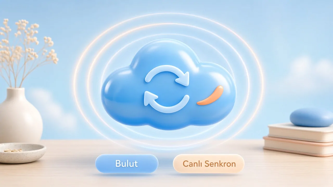 Pastel Bulut Bulut Bulut Teknolojisi