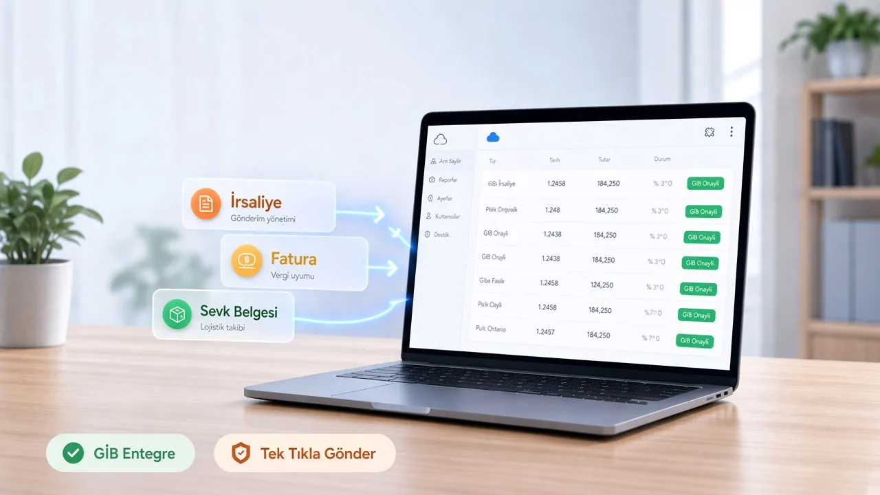 Fatura kesme ve irsaliye modülü Fatura kesme ve irsaliye modülü