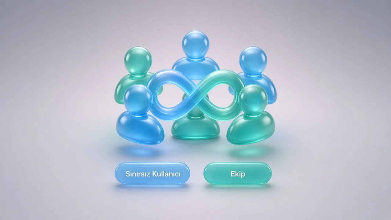 Sınırsız kullanıcı tanımlama Sınırsız kullanıcı tanımlama